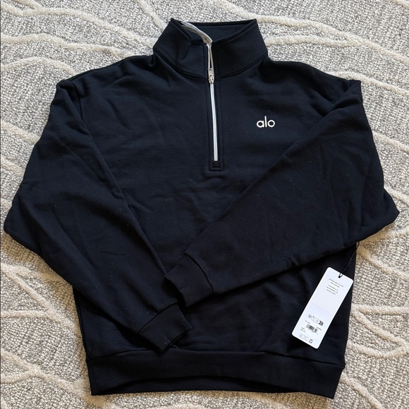 ALO Yoga Other - ALO Yoga accolade Black quarter zip Pullover Sweatshirt